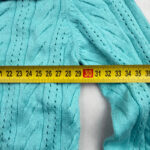 Pull à col rond enfant Aymara Nele turquoise taille 116 — vue 9