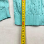 Pull à col rond enfant Aymara Nele turquoise taille 116 — vue 11