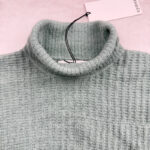 Pull à col roulé enfant Aymara Duncan unisexe vert aqua taille 2 ans (2Y) — vue 6
