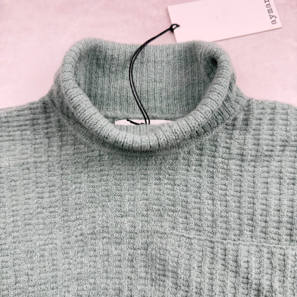 Pull à col roulé enfant Aymara Duncan unisexe vert aqua taille 2 ans (2Y) — vue 6