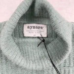 Pull à col roulé enfant Aymara Duncan unisexe vert aqua taille 2 ans (2Y) — vue 7