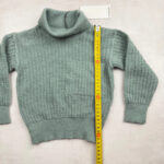 Pull à col roulé enfant Aymara Duncan unisexe vert aqua taille 2 ans (2Y) — vue 9