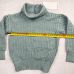 Pull à col roulé enfant Aymara Duncan unisexe vert aqua taille 2 ans (2Y) — vue 11