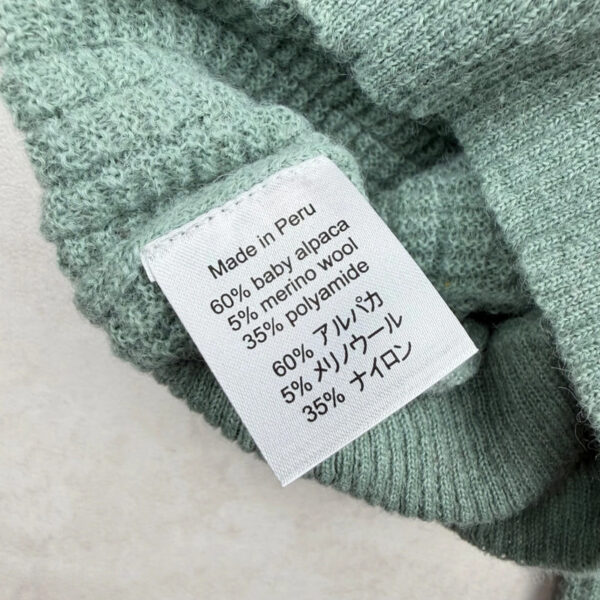 Pull à col roulé enfant Aymara Duncan unisexe vert aqua taille 2 ans (2Y) — vue 14