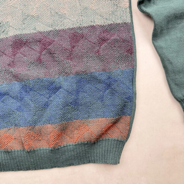 Pull enfant Aymara Fernando unisexe vert taille 4 ans — vue 4