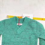 Pull enfant Aymara Salvador vert chiné taille 4 ans — vue 10