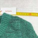 Pull enfant Aymara Salvador vert chiné taille 4 ans — vue 11