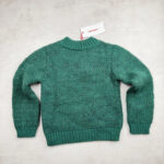 Pull enfant Aymara Salvador vert chiné taille 4 ans — vue 13