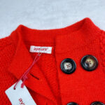 Poncho enfant Aymara rouge taille 4 ans — vue 8