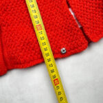 Poncho enfant Aymara rouge taille 4 ans — vue 15