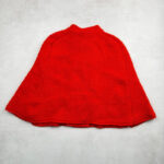 Poncho enfant Aymara rouge taille 4 ans — vue 18