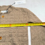 Gilet cardigan enfant Aymara unisexe marron taupe taille 4 ans — vue 10