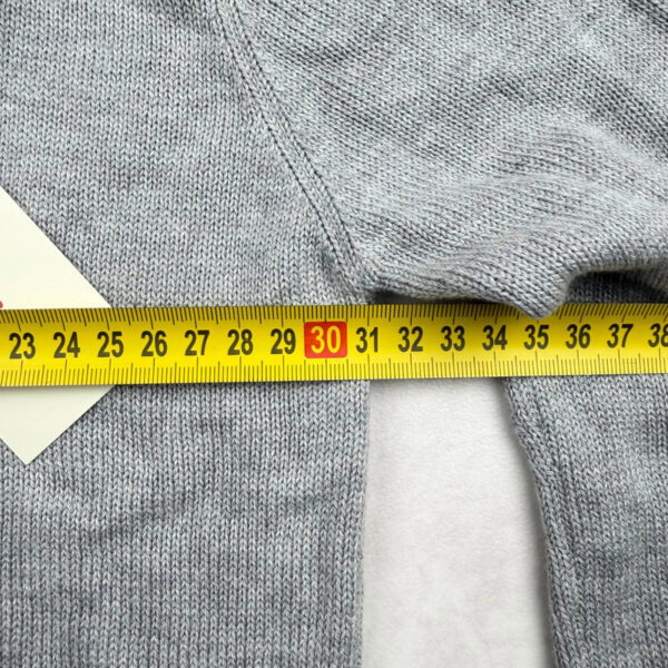 Gilet en maille enfant Aymara gris chiné taille 4 ans (104 cm) — vue 7