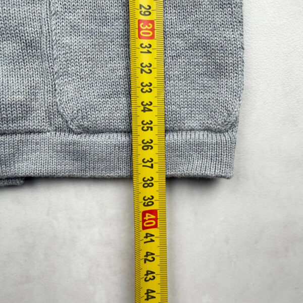 Gilet en maille enfant Aymara gris chiné taille 4 ans (104 cm) — vue 9