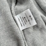 Gilet en maille enfant Aymara gris chiné taille 4 ans (104 cm) — vue 14