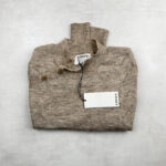 Pull col montant à boutons Aymara Bella camel taille 8 ans — vue 2