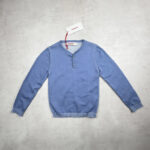 Pull enfant Aymara bleu taille 4 ans — vue 2