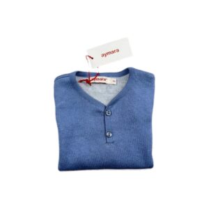 Pull enfant Aymara bleu taille 4 ans