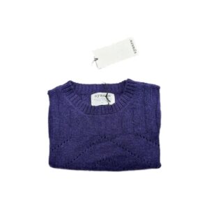 Pull enfant Aymara Ella violet taille 4 ans