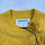 Pull bébé Aymara jaune moutarde taille 3M — vue 4