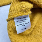 Pull bébé Aymara jaune moutarde taille 3M — vue 5