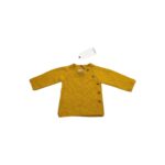 Pull bébé Aymara jaune moutarde taille 3M