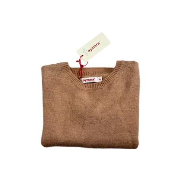 Pull enfant Aymara Judith rose poudré taille 4 ans