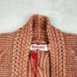 Gilet long enfant Aymara rose saumon taille 2 ans — vue 4