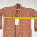 Gilet long enfant Aymara rose saumon taille 2 ans — vue 9