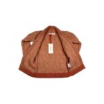 Gilet long enfant Aymara rose saumon taille 2 ans