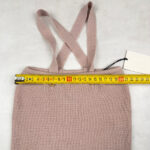 Salopette bébé en maille Aymara rose poudré taille 9M — vue 8
