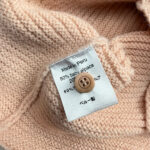 Gilet bébé en maille Aymara AYAR pêche taille 12M — vue 5