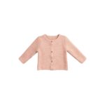 Gilet bébé en maille Aymara AYAR pêche taille 12 mois