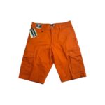 Short cargo PELLETTI-2-58 homme orange taille EU 40