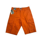 Short cargo PELLETTI-2-58 homme orange taille EU 40 — vue 2