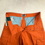 Short cargo PELLETTI-2-58 homme orange taille EU 40 — vue 4