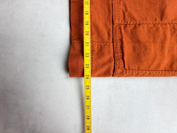 Short cargo PELLETTI-2-58 homme orange taille EU 40 — vue 12
