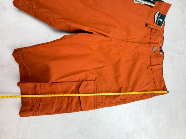 Short cargo PELLETTI-2-58 homme orange taille EU 40 — vue 13
