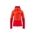 Veste de sport à capuche Swix femme orange/rouge taille XS
