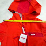 Veste de sport à capuche Swix femme orange/rouge taille XS — vue 13