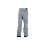 Pantalon de ski isolé gris clair taille 6 ans / 116 cm