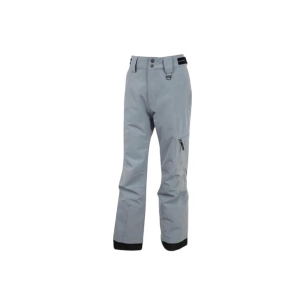 Pantalon de ski isolé gris clair taille 6 ans / 116 cm