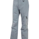 Pantalon de ski isolé gris clair taille 6 ans / 116 cm — vue 2