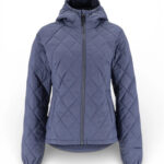 Veste matelassée à capuche Kari Traa femme bleu gris taille M — vue 2