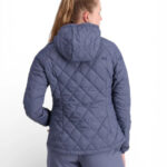 Veste matelassée à capuche Kari Traa femme bleu gris taille M — vue 4