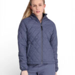 Veste matelassée à capuche Kari Traa femme bleu gris taille M — vue 5