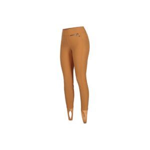 Pantalon de ski à étriers Obermeyer femme camel taille US 12