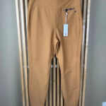 Pantalon de ski à étriers Obermeyer femme camel taille US 12 — vue 7