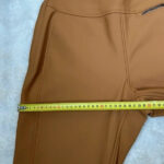 Pantalon de ski à étriers Obermeyer femme camel taille US 12 — vue 12