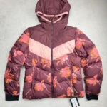 Doudoune à capuche Obermeyer femme bordeaux taille M — vue 5